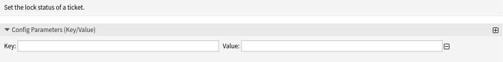 Process Management Module TicketLockSet