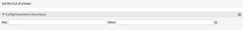 Process Management Module TicketSLASet