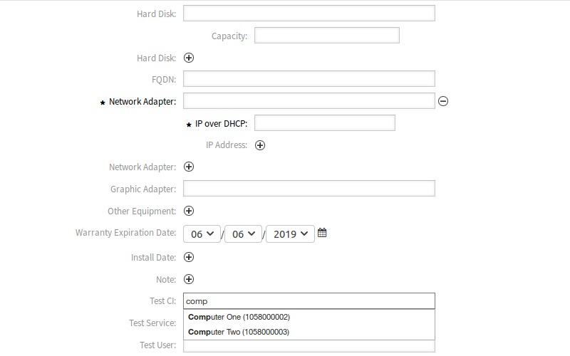 Add Configuration Item To Class Computer