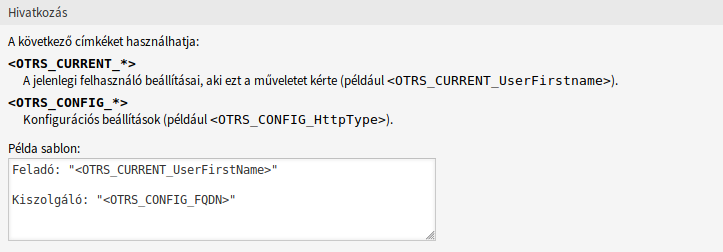 Dynamic Ticket Template Variables
