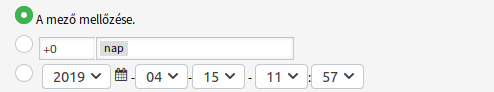 Date Field in Generic Agent Screen