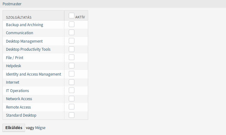 Change Service Relations for Queue